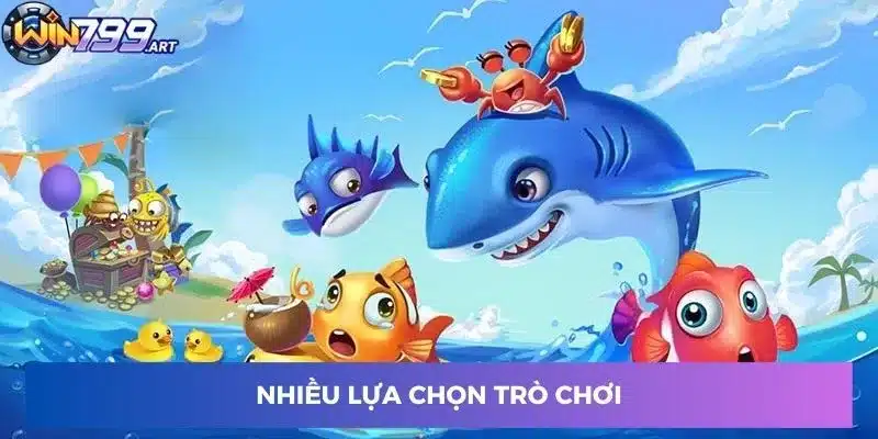 Nhiều lựa chọn trò chơi