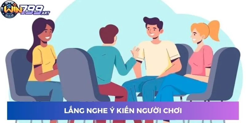 Lắng nghe ý kiến người chơi